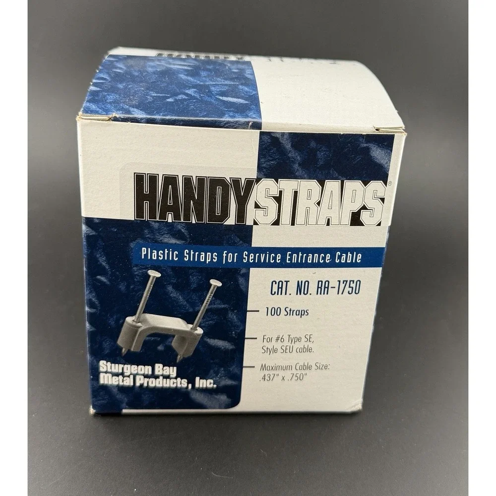 Sturgeon Bay Handy Straps Cat. No. RA-1750 for 6# Type SE Cable 79 pcs